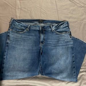 Silver Elyse Capri Sz20/L23.5